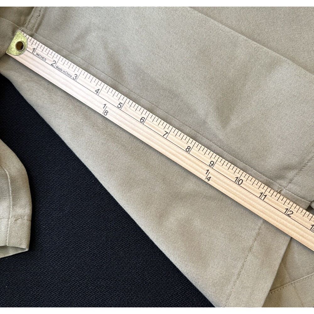 Dickies 42" TAN Men's Loose Fit Flat Front Work Shorts 13" 42283 ~ EXCELLENT - Picture 10 of 10